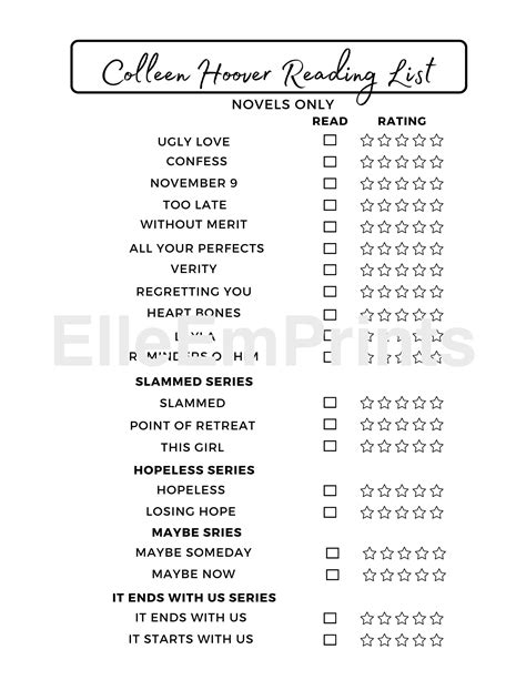 Here’s a complete list of .